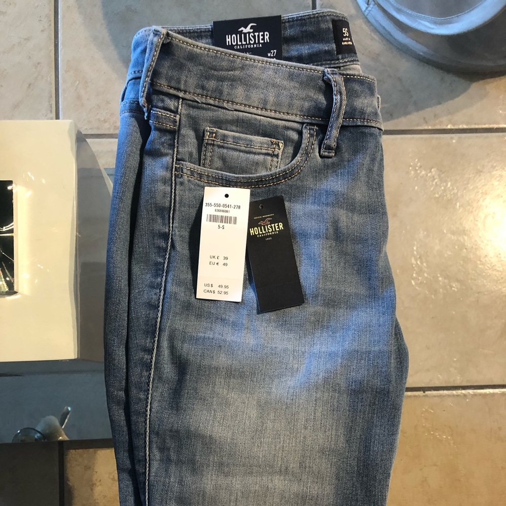 Light wash hollister jeans